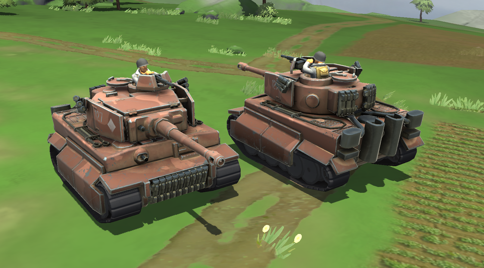 Age of Steel - Commander with tank